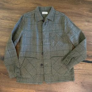 Taylor Stitch Ojai Jacket in Windowpane Wool 38 Small